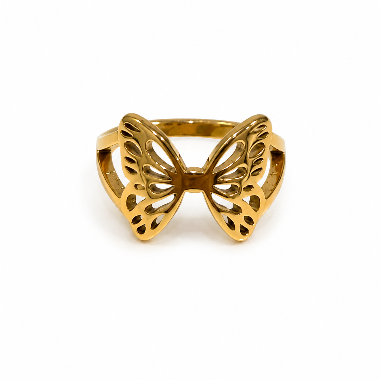 Golden Flutter Ring