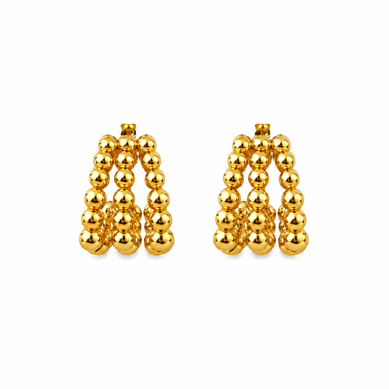 Moonlit Charm Hoops