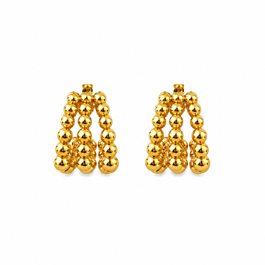 Moonlit Charm Hoops
