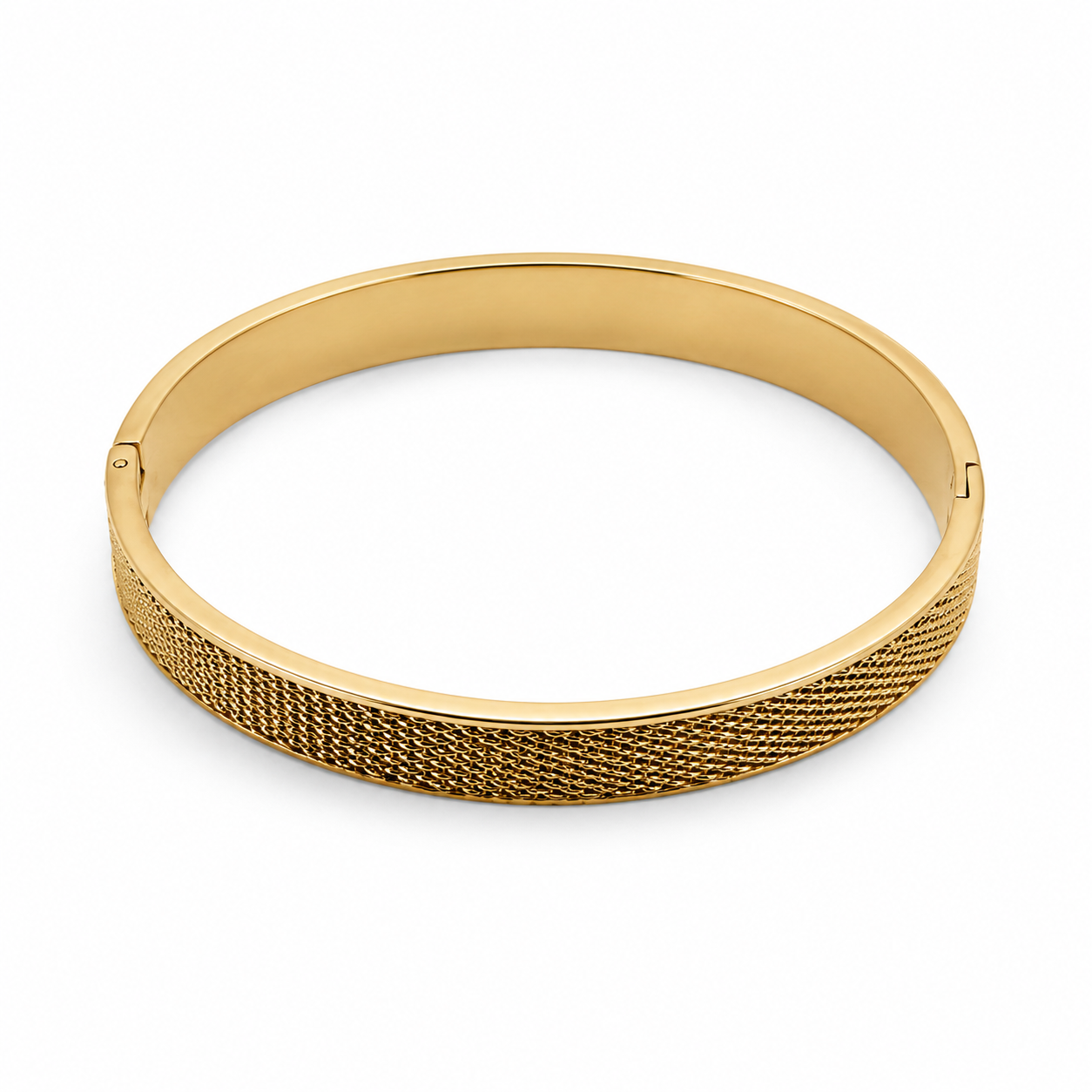 Golden Weave Bangle
