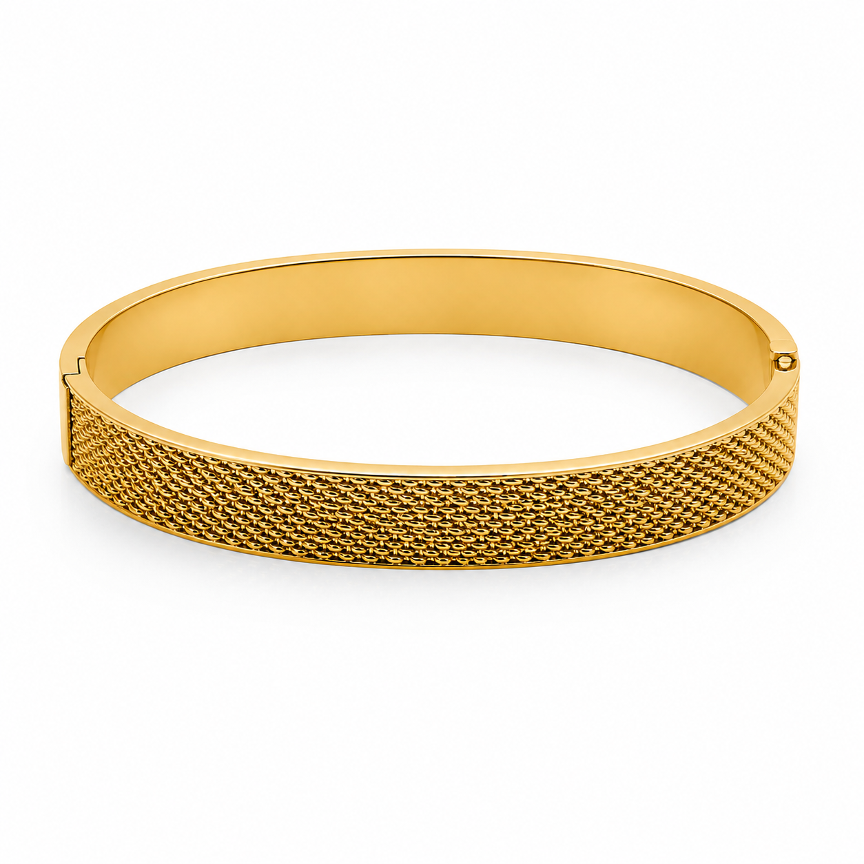 Golden Weave Bangle