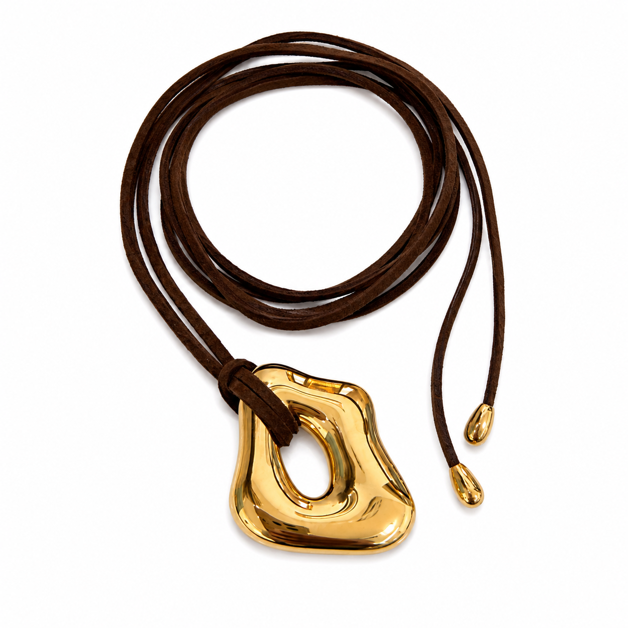 Golden Muse Wrap Necklace