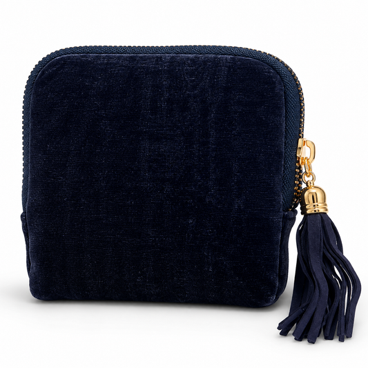 Jewelry Organizer Pouch- Dark Blue