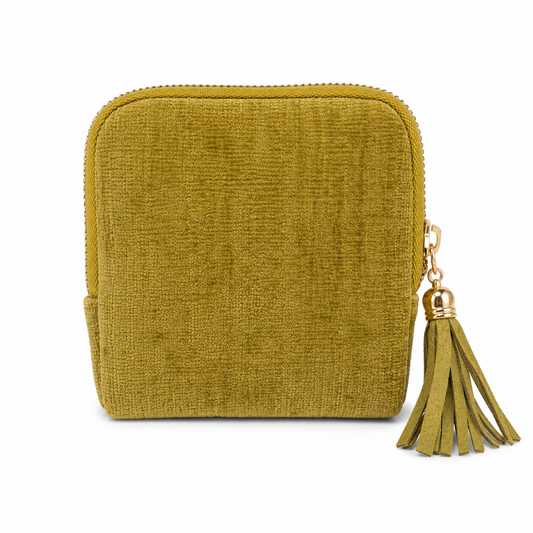 Jewelry Organizer Pouch- Olive Green