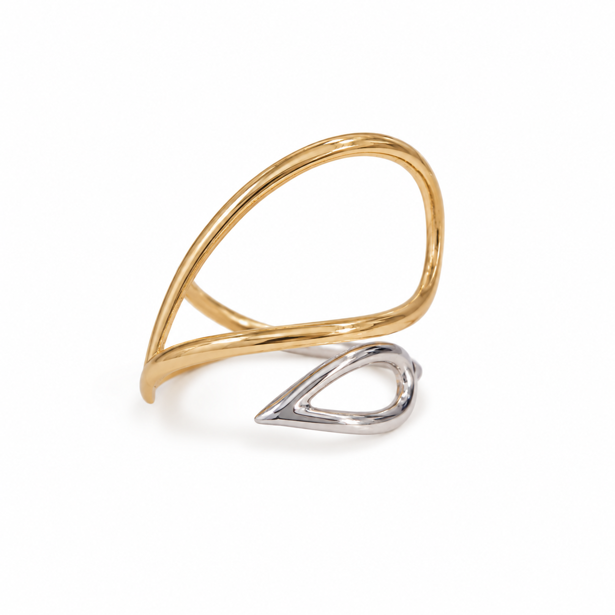 Golden Leaf Ring