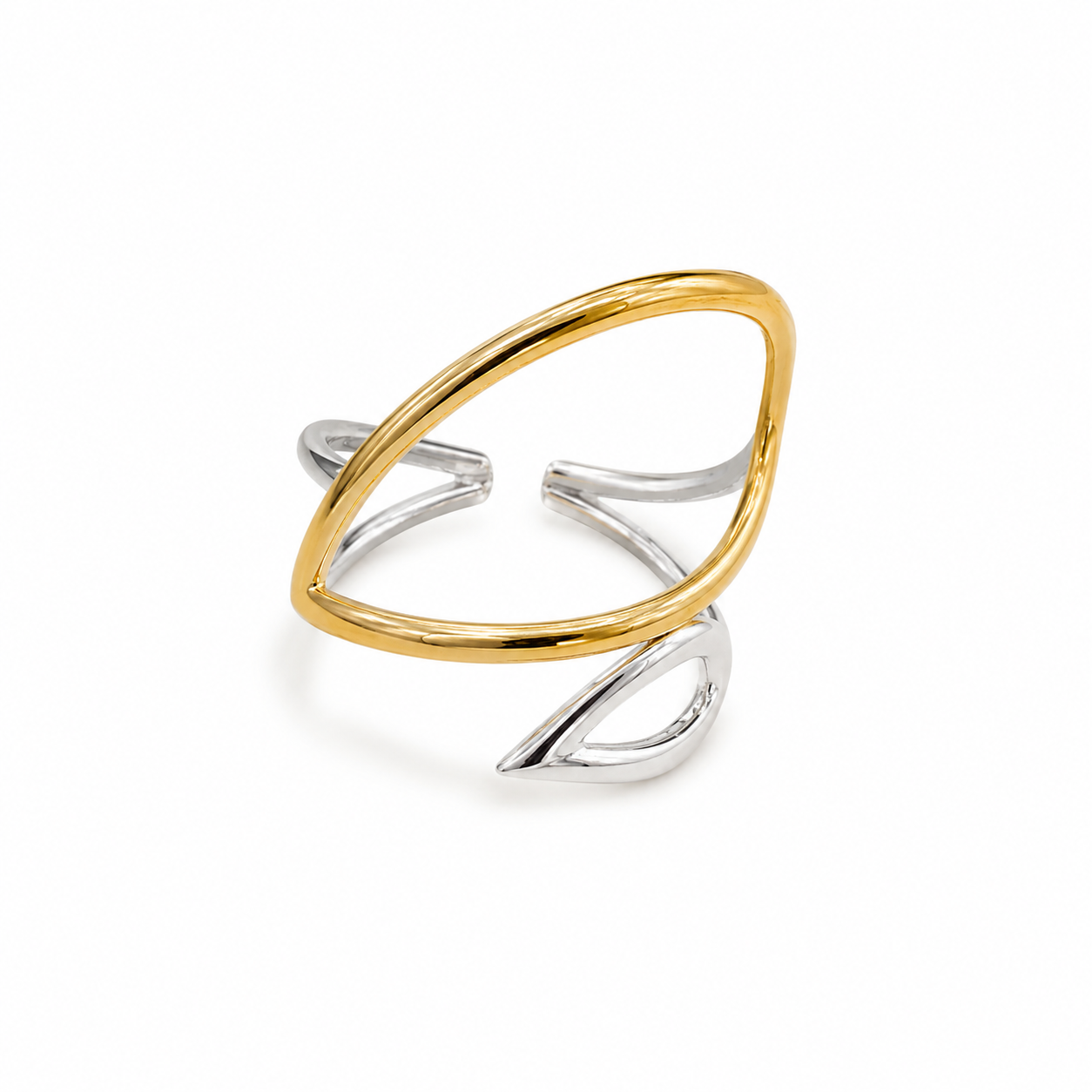 Golden Leaf Ring