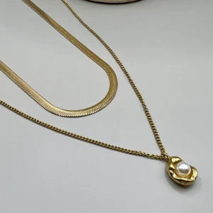 Zila Double Necklace